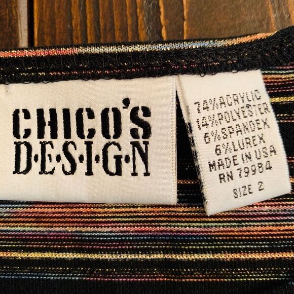 Chicos design striped shell - Picture 3 of 8